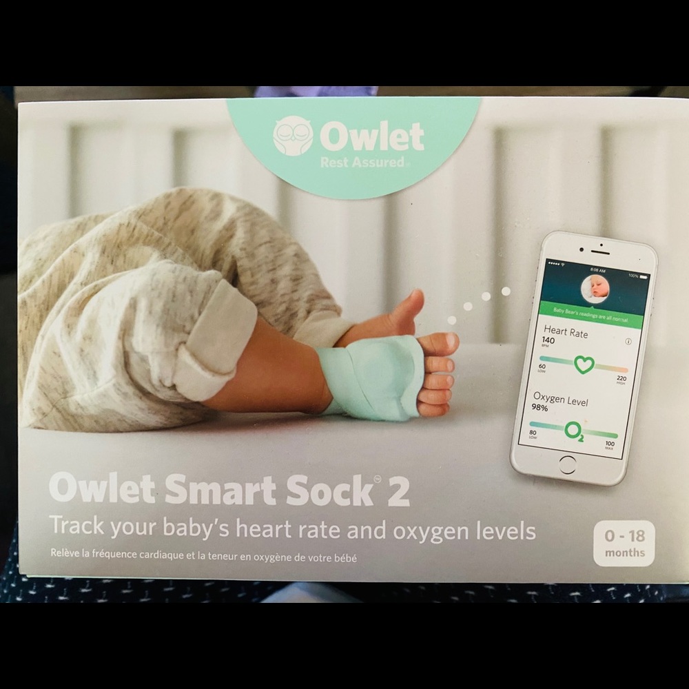 SOLD Owlet Smart Sock 2